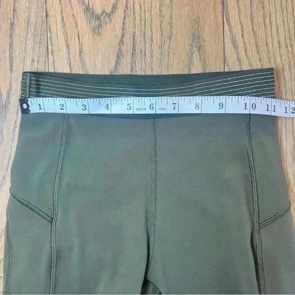 Lululemon Principal Dancer Golden Lining Tight in Armory *28" Size 4 - Picture 10 of 14